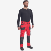 Spodnie robocze CERVA F&F HANS czerwone