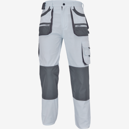 Spodnie robocze CERVA F&F HANS biało / szare