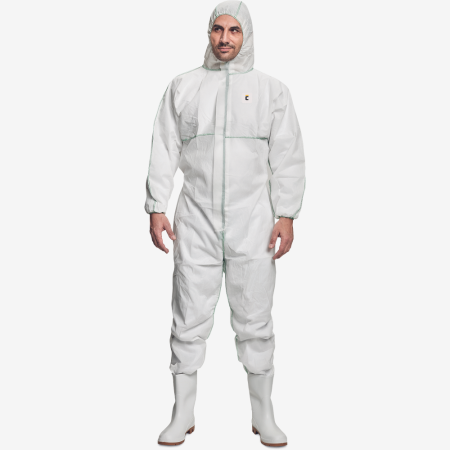 CERVA CHEMSAFE C1 kombinezon biały
