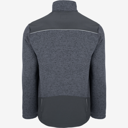 Cerva STIRLING STRETCH – męski sweter polarowy z recyklingu, odblaskowy trykot