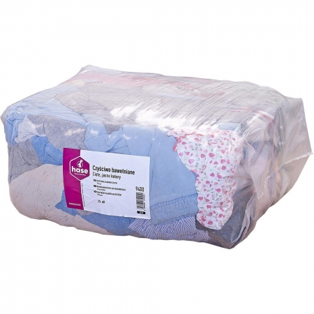 Hase czyściwo bawełniane trykot 10kg jasny kolor