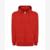 JHK SWUA HOOD Męska bluza z kapturem zapinana na zamek
