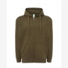 JHK SWUA HOOD Męska bluza z kapturem zapinana na zamek