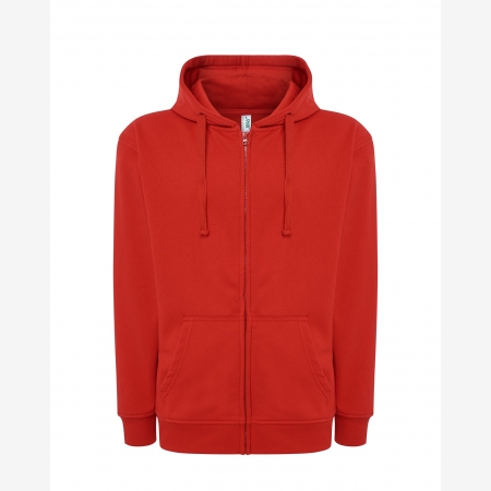 JHK SWUA HOOD Męska bluza z kapturem zapinana na zamek