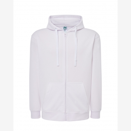 JHK SWUA HOOD Męska bluza z kapturem zapinana na zamek