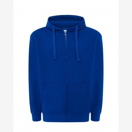 JHK SWUA HOOD Męska bluza z kapturem zapinana na zamek