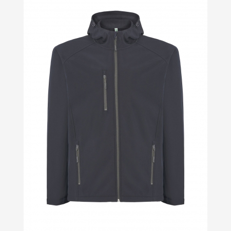 JHK SOFTSHELL JACKET HOODED MAN