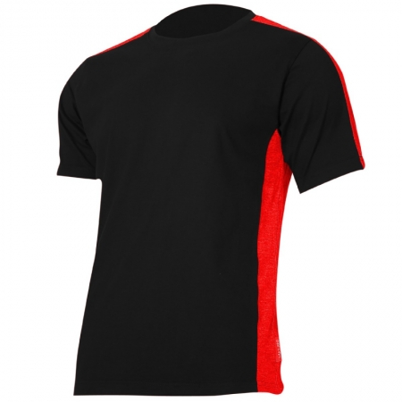LAHTI PRO t-shirt koszulka czarno czerwony 180G L40227