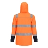 Portwest FR605 Trudnopalna i antystatyczna kurtka ostrzegawcza Bizflame Rain + Light Arc