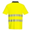 PORTWEST DX412 - koszulka ostrzegawcza polo DX4 z krótkim rękawem Żółty/Czarny
