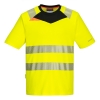 PORTWEST DX413 - T-Shirt ostrzegawczy DX3 z krótkim rękawem Żółty/Czarny