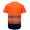 PORTWEST C395 - Dwukolorowy t-shirt siatkowy