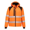 Portwest CD863 Ostrzegawcza kurtka hybrydowa WX2 Eco Hi-Vis Baffle