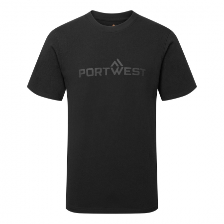 Portwest B198 T-Shirt bawełniany z logo 3D, czysta bawełna 100%