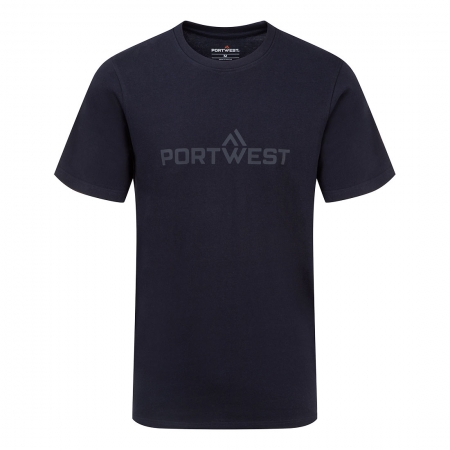 Portwest B198 T-Shirt bawełniany z logo 3D, czysta bawełna 100%