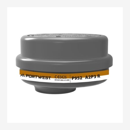 PORTWEST P952 - Filtr Kombinowany A2P3 z połączeniem bagnetowym (opak. 4)