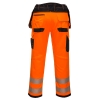 Portwest T501 Spodnie ostrzegawcze PW3 z kieszeniami kaburowymi robocze
