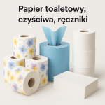 Papier toaletowy, czyściwa, ręczniki