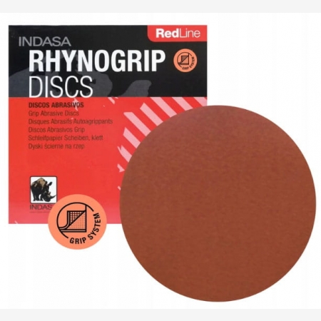 Indasa Red Line 150mm bez otworów (opak 50 szt.)