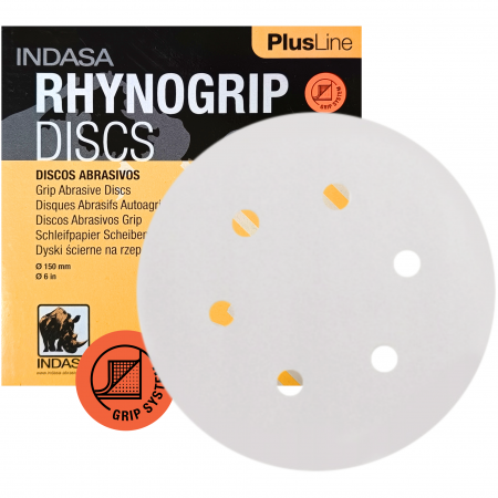 INDASA RHYNOGRIP PLUS LINE 150mm 6H