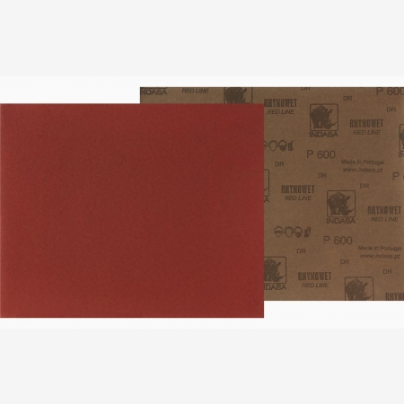 INDASA  RHYNOWET RED LINE 230X280mm papier ścierny wodny (opak. 50)