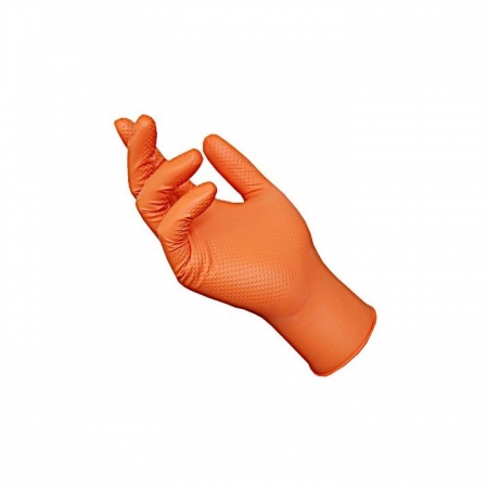 M-GLOVE CARO-GRIP rękawice nitrylowe z diamentową teksturą