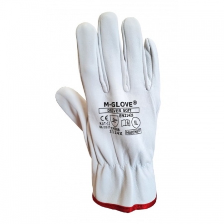M-GLOVE DRIVER SOFT 2141X Rękawice ochronne z miękkiej skóry licowej owczej