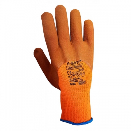 M-GLOVE L3001 ORANGE 2242X X2X Rękawice ochronne ocieplane.