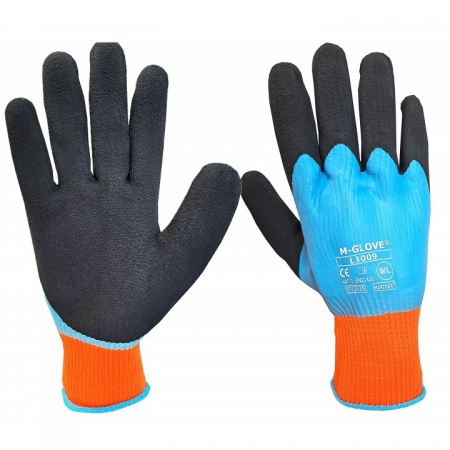 M-GLOVE L3009 KAT.I. Rękawice ochronne ocieplane. Wykonane z przędzy poliestrowej (7G)