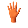 Rękawice nitrylowe bezpudrowe GoGrip orange - opakowanie 50 szt