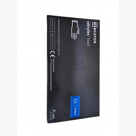 Mercator Nitrylex black opak. 100 szt.