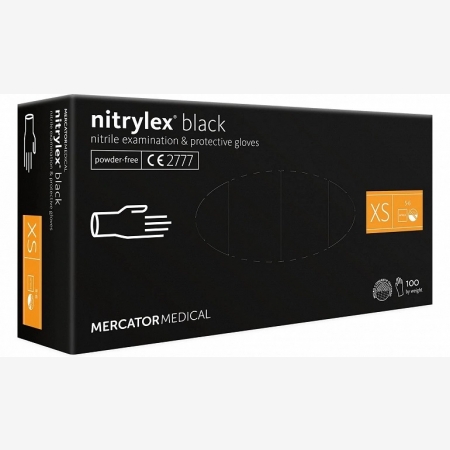 Mercator Nitrylex black opak. 100 szt.