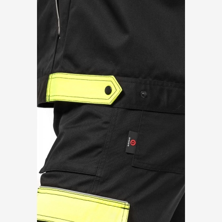Bluza robocza HELIOS AVACORE w kolorze czarno-żółtym